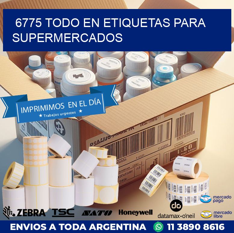 6775 TODO EN ETIQUETAS PARA SUPERMERCADOS