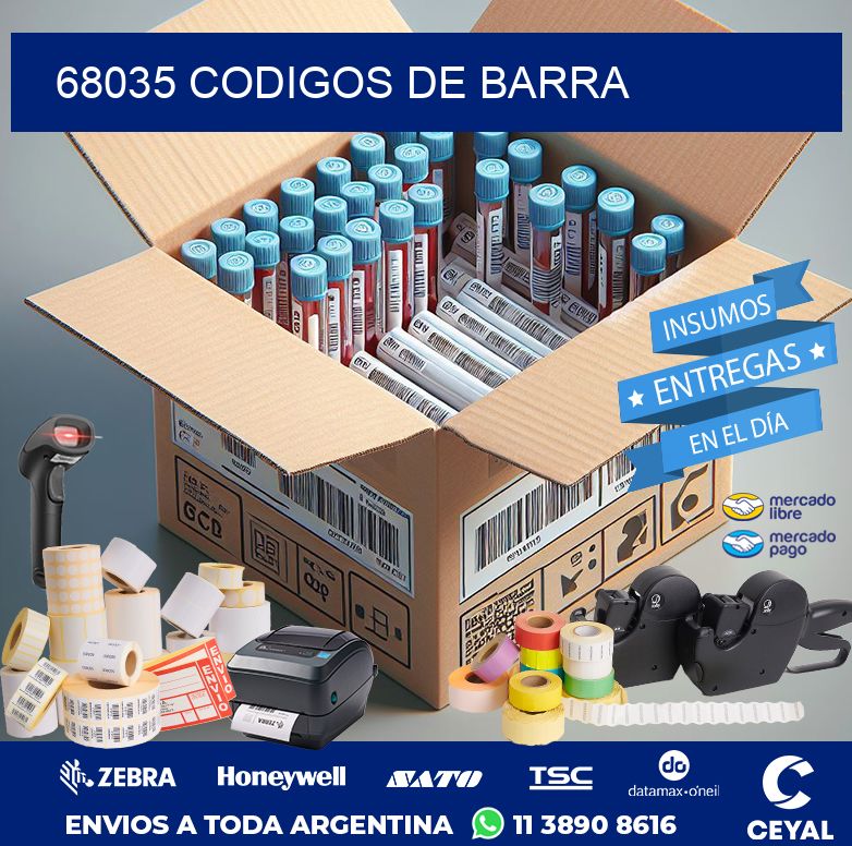 68035 CODIGOS DE BARRA
