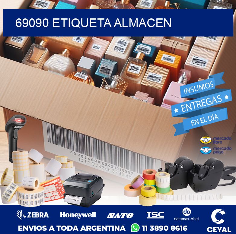 69090 ETIQUETA ALMACEN