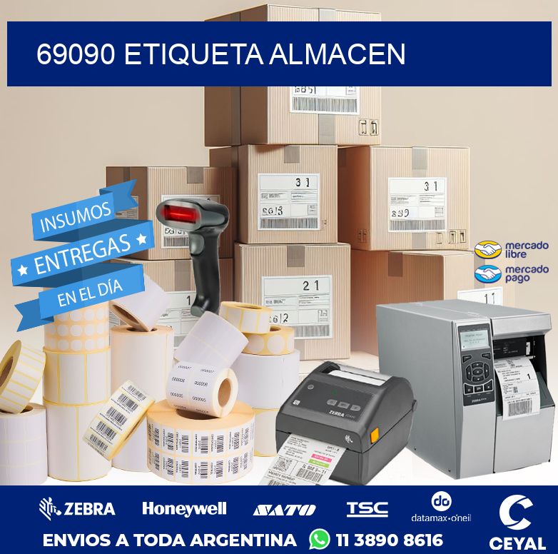 69090 ETIQUETA ALMACEN
