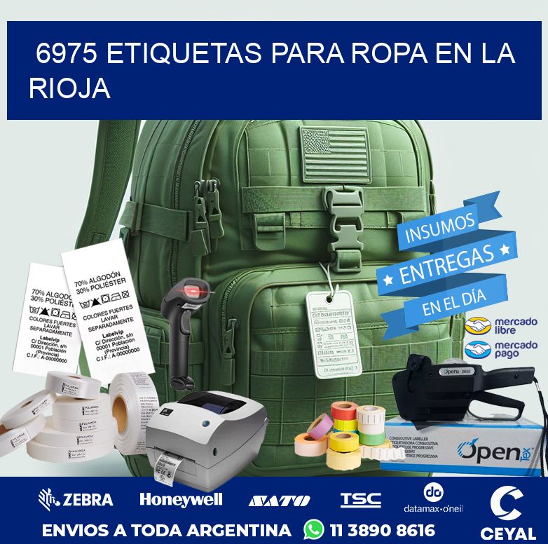 6975 ETIQUETAS PARA ROPA EN LA RIOJA