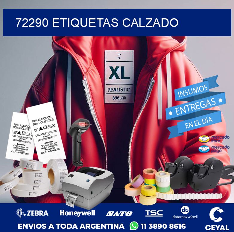 72290 ETIQUETAS CALZADO