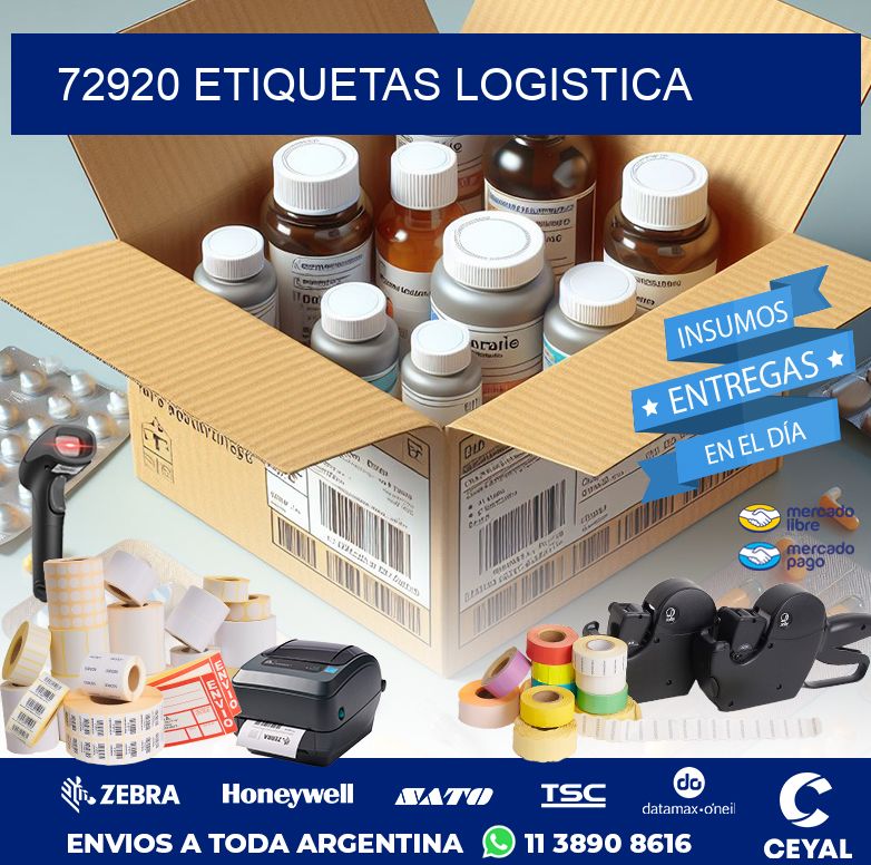 72920 ETIQUETAS LOGISTICA