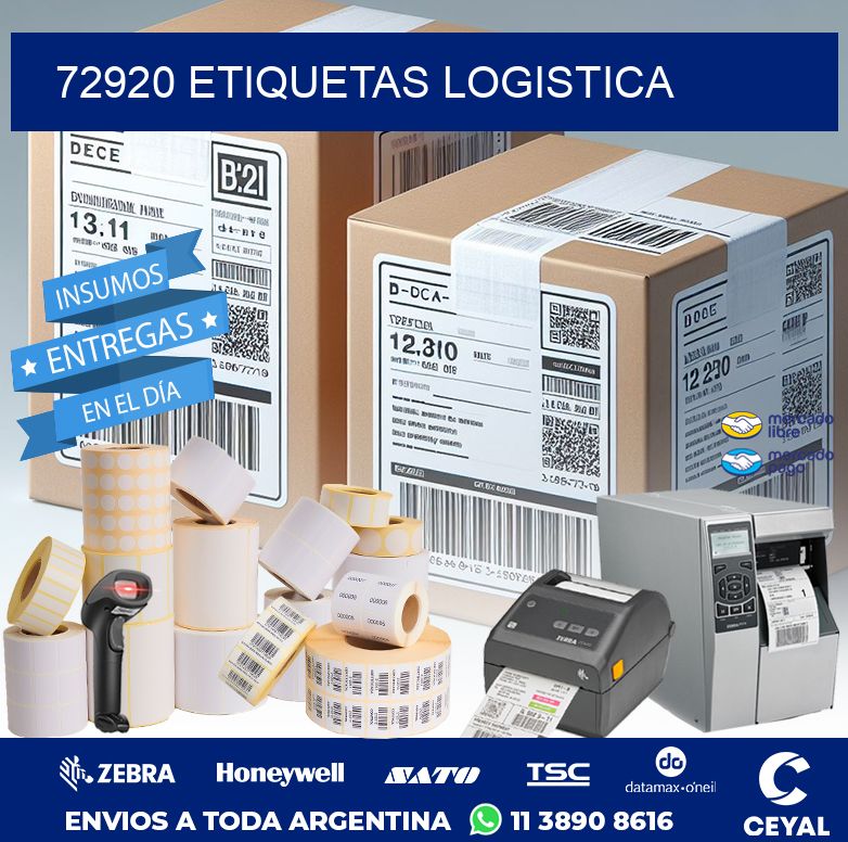 72920 ETIQUETAS LOGISTICA