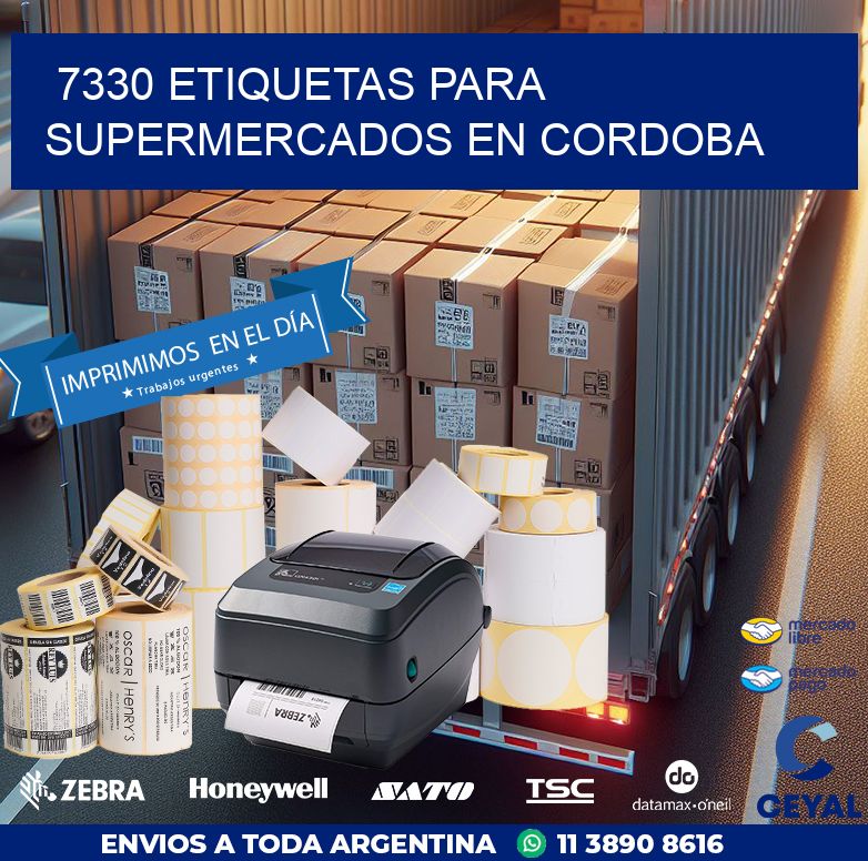 7330 ETIQUETAS PARA SUPERMERCADOS EN CORDOBA