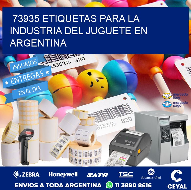 73935 ETIQUETAS PARA LA INDUSTRIA DEL JUGUETE EN ARGENTINA