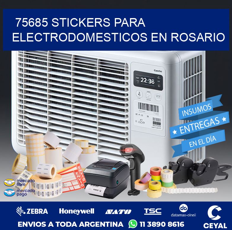 75685 STICKERS PARA ELECTRODOMESTICOS EN ROSARIO