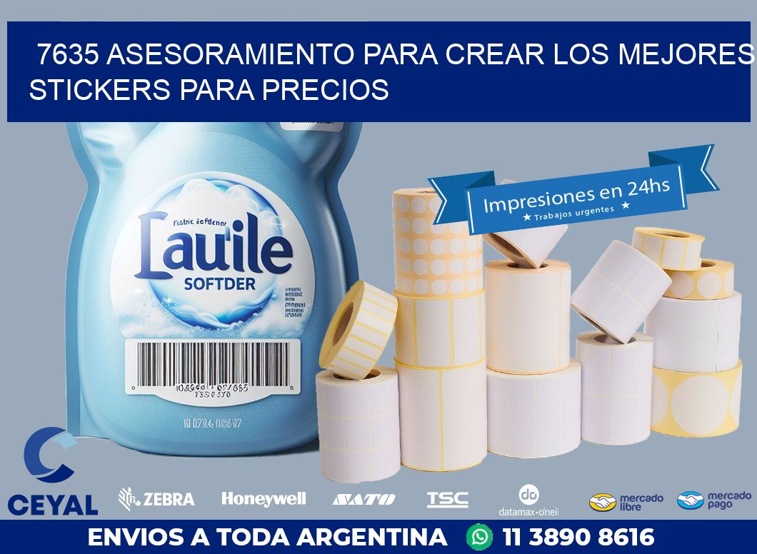 7635 ASESORAMIENTO PARA CREAR LOS MEJORES STICKERS PARA PRECIOS