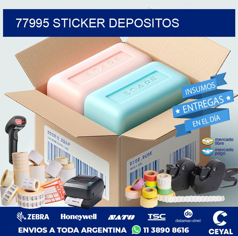 77995 STICKER DEPOSITOS