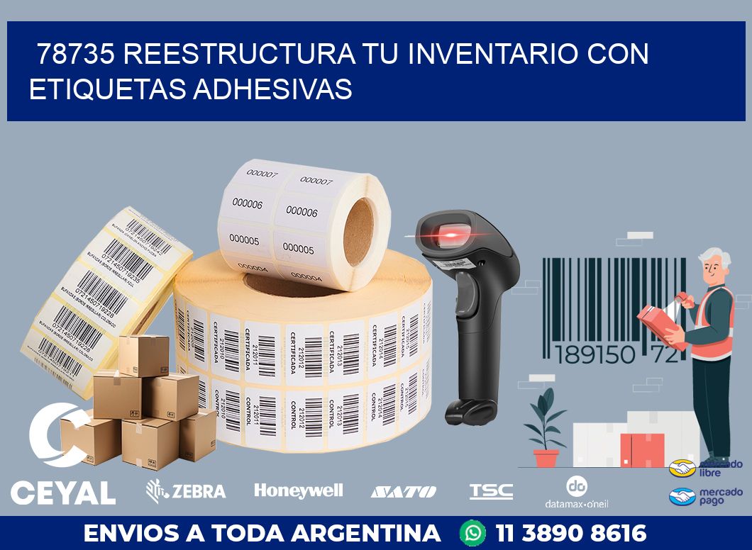 78735 REESTRUCTURA TU INVENTARIO CON ETIQUETAS ADHESIVAS