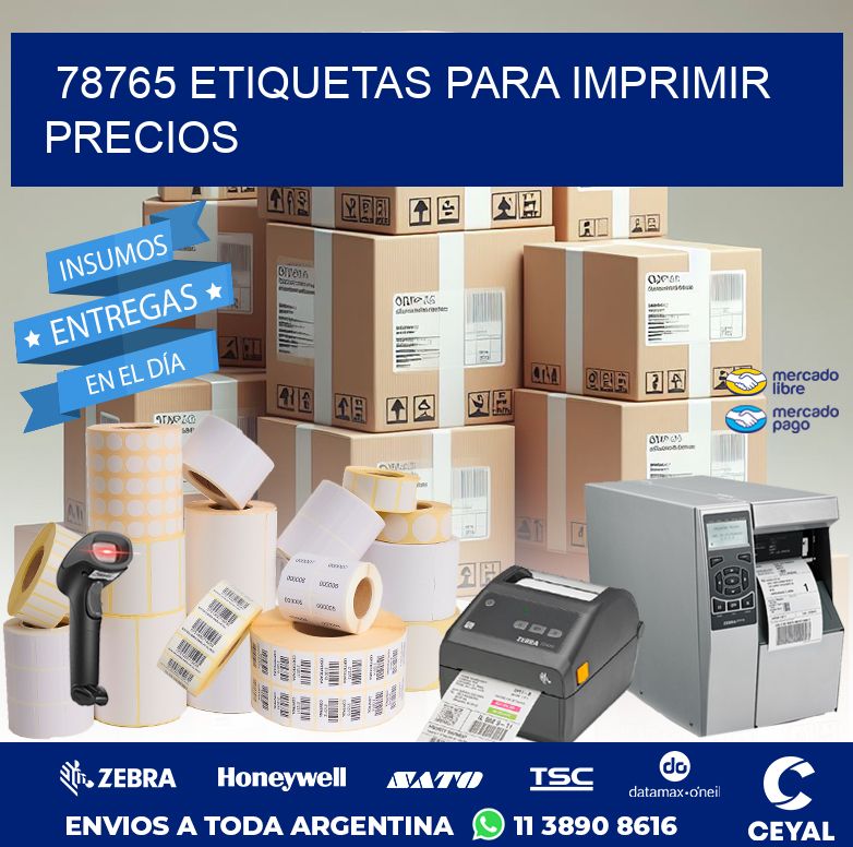 78765 ETIQUETAS PARA IMPRIMIR PRECIOS