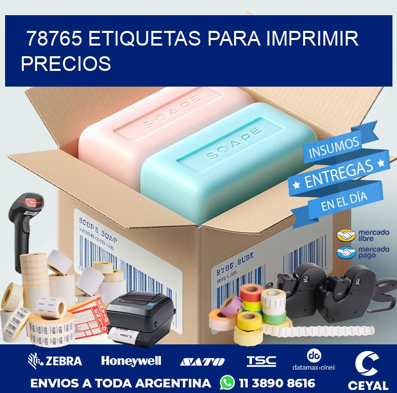 78765 ETIQUETAS PARA IMPRIMIR PRECIOS