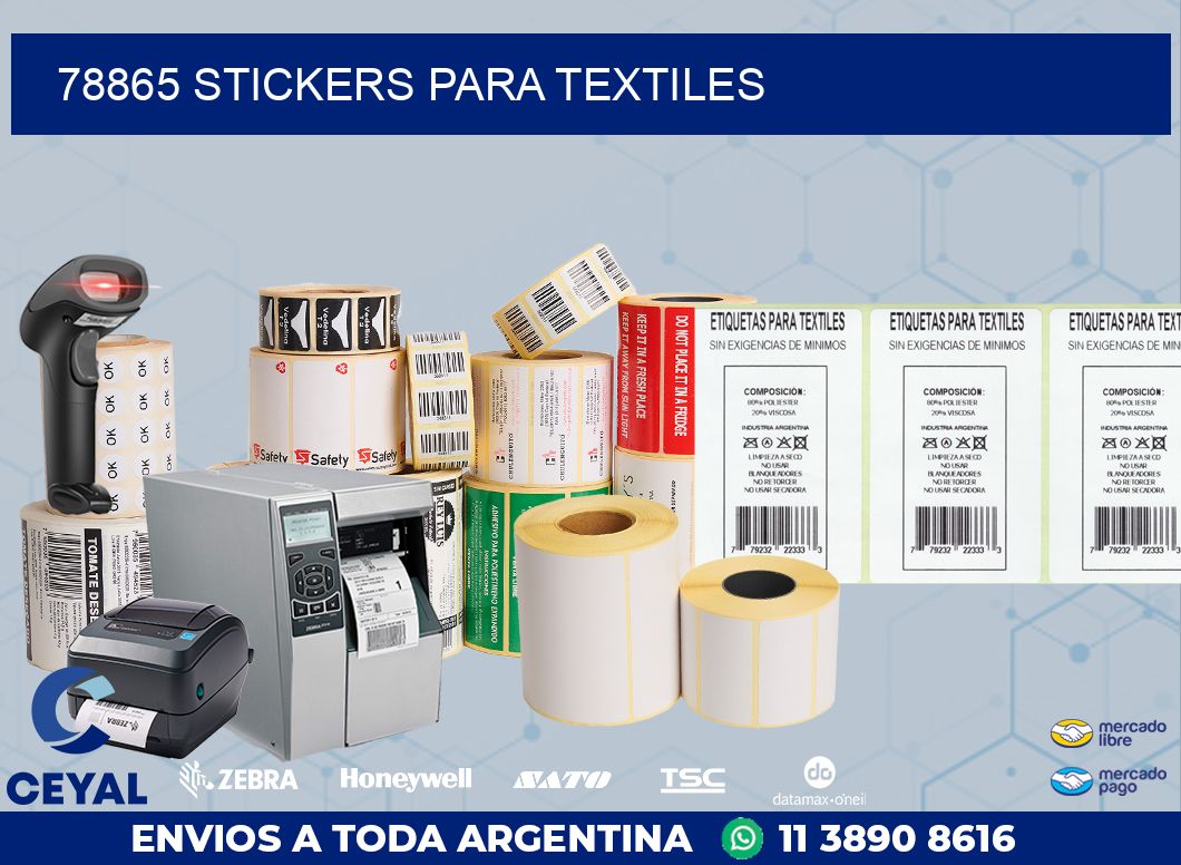 78865 STICKERS PARA TEXTILES