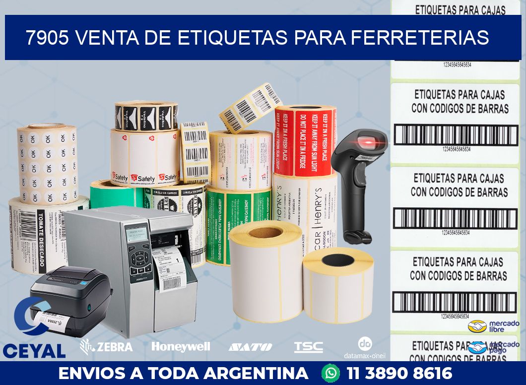 7905 VENTA DE ETIQUETAS PARA FERRETERIAS