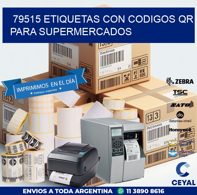79515 ETIQUETAS CON CODIGOS QR PARA SUPERMERCADOS