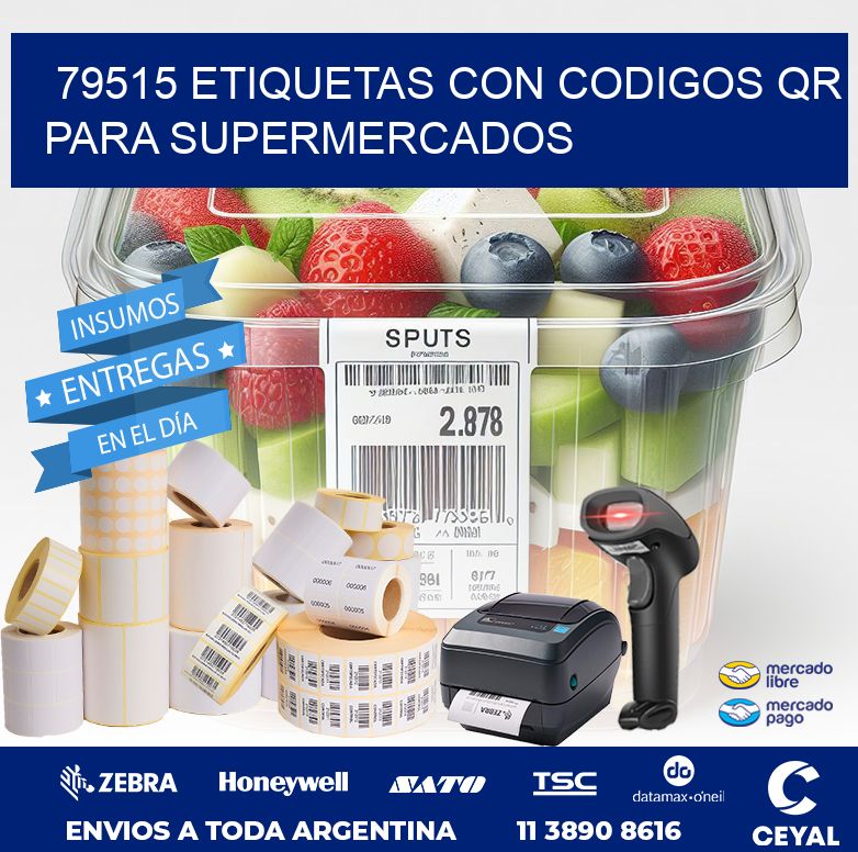 79515 ETIQUETAS CON CODIGOS QR PARA SUPERMERCADOS