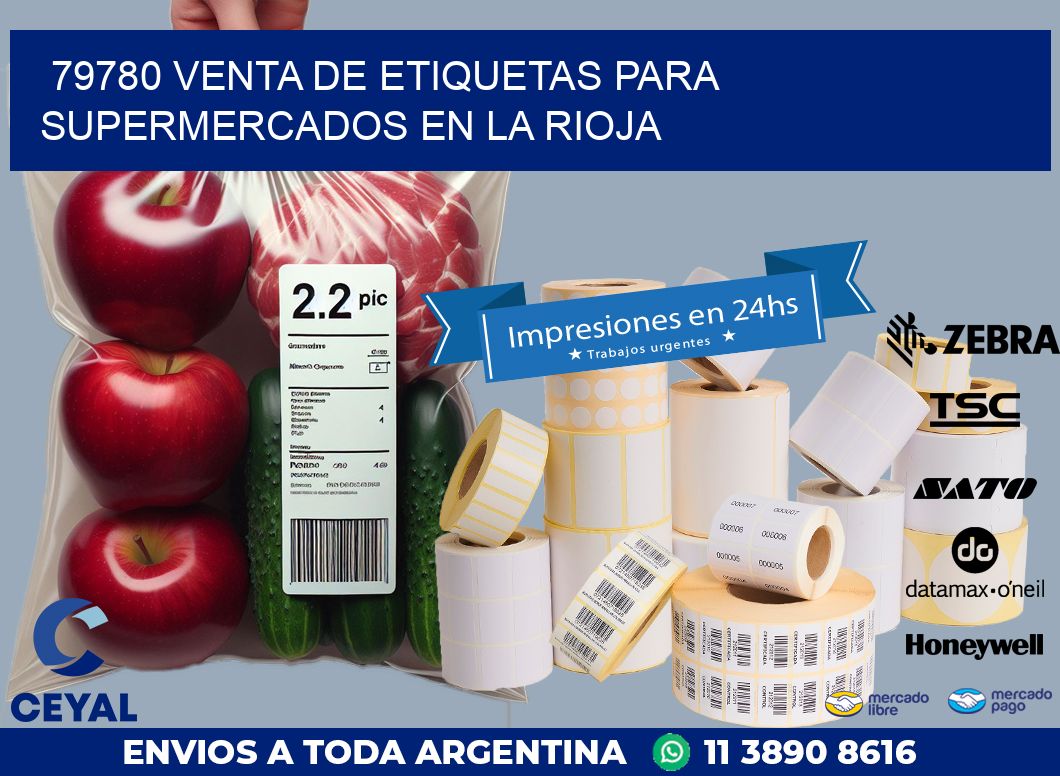 79780 VENTA DE ETIQUETAS PARA SUPERMERCADOS EN LA RIOJA