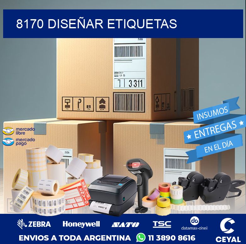 8170 DISEÑAR ETIQUETAS