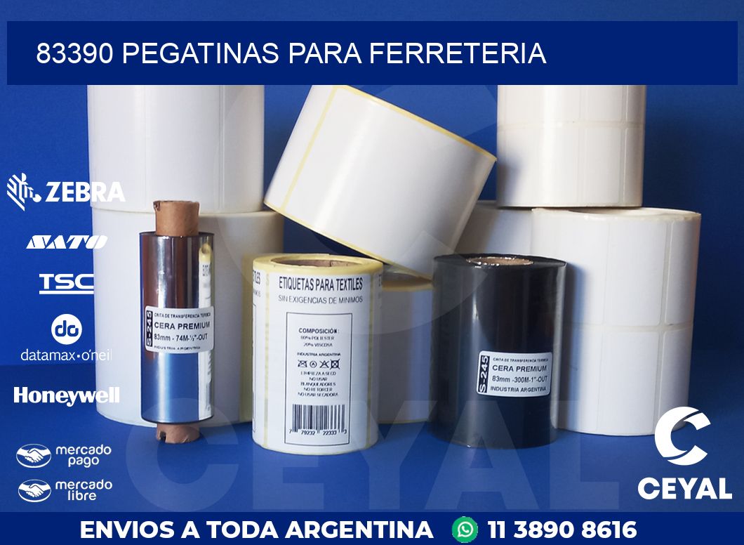 83390 PEGATINAS PARA FERRETERIA