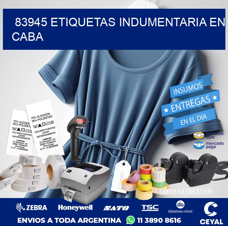 83945 ETIQUETAS INDUMENTARIA EN CABA
