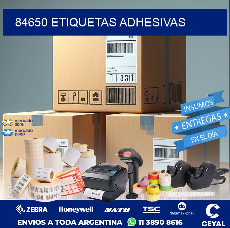 84650 ETIQUETAS ADHESIVAS