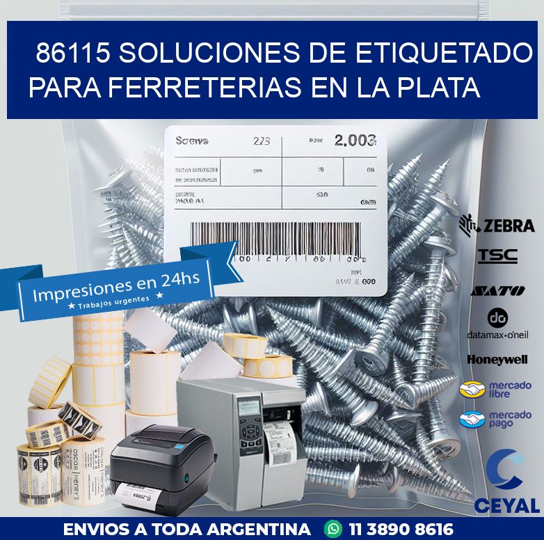 86115 SOLUCIONES DE ETIQUETADO PARA FERRETERIAS EN LA PLATA