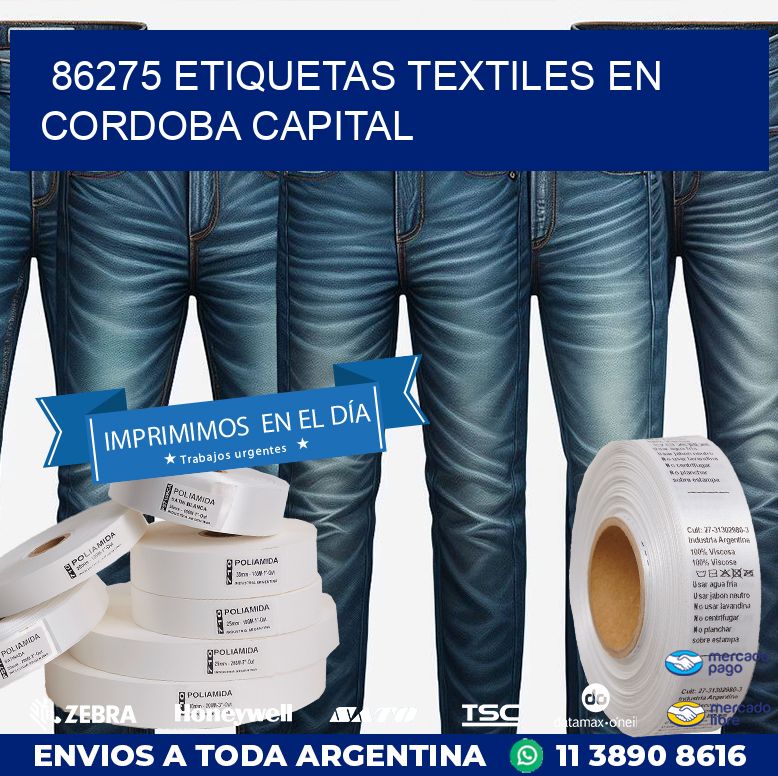 86275 ETIQUETAS TEXTILES EN CORDOBA CAPITAL