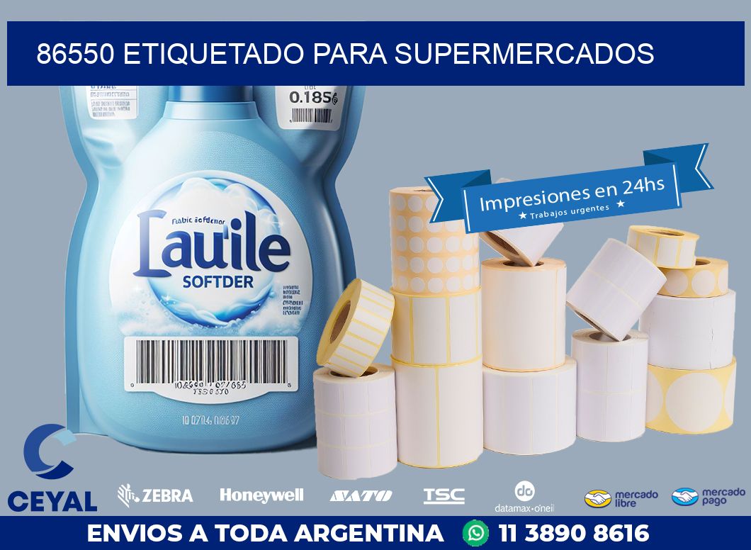 86550 ETIQUETADO PARA SUPERMERCADOS