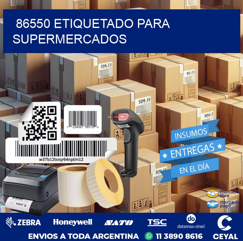 86550 ETIQUETADO PARA SUPERMERCADOS