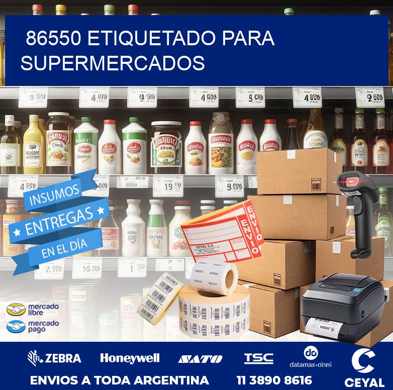 86550 ETIQUETADO PARA SUPERMERCADOS