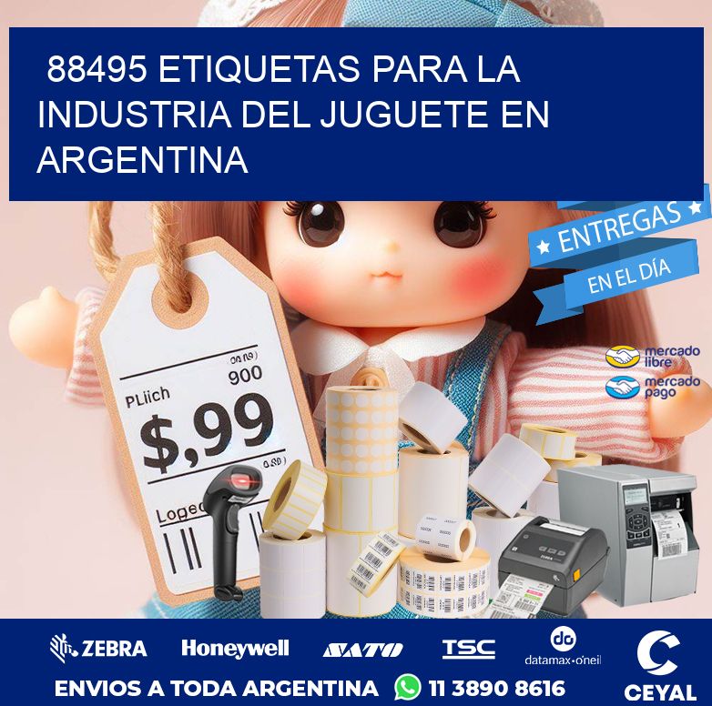 88495 ETIQUETAS PARA LA INDUSTRIA DEL JUGUETE EN ARGENTINA