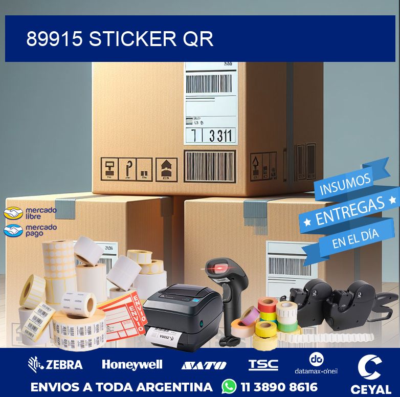 89915 STICKER QR