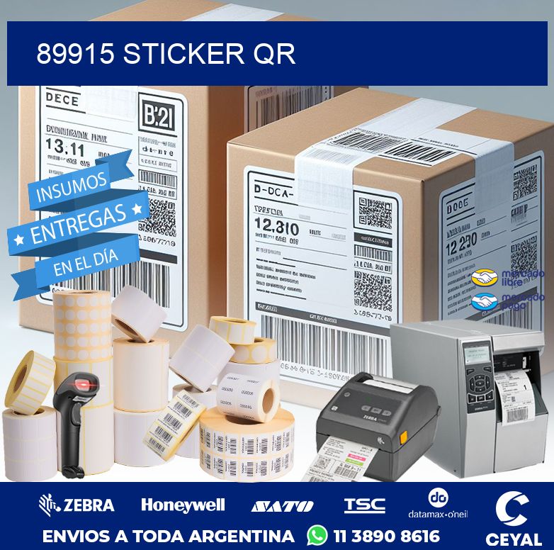 89915 STICKER QR