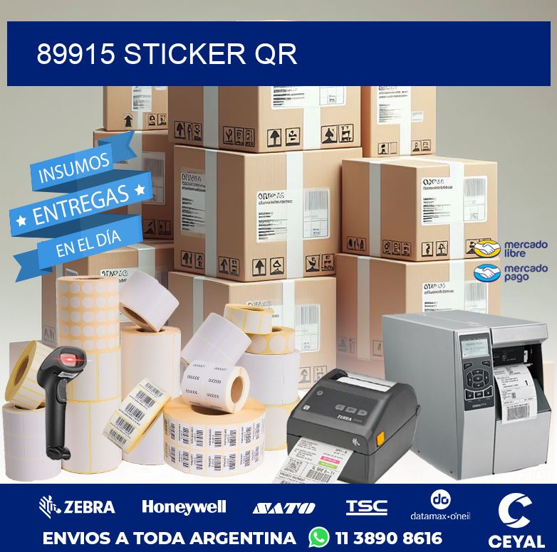 89915 STICKER QR