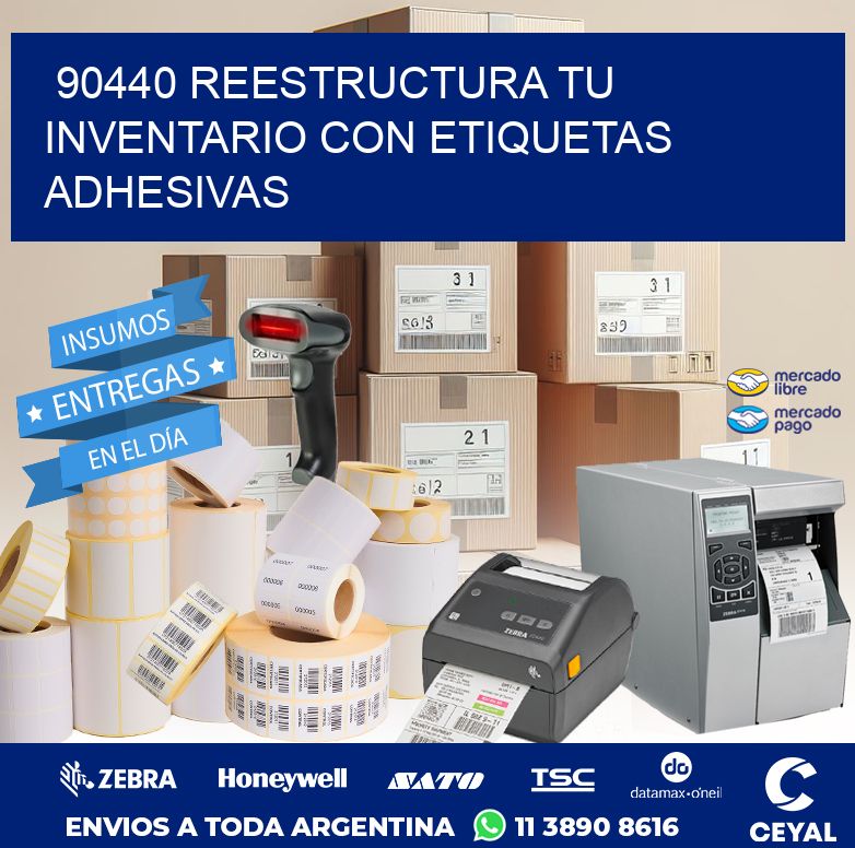 90440 REESTRUCTURA TU INVENTARIO CON ETIQUETAS ADHESIVAS