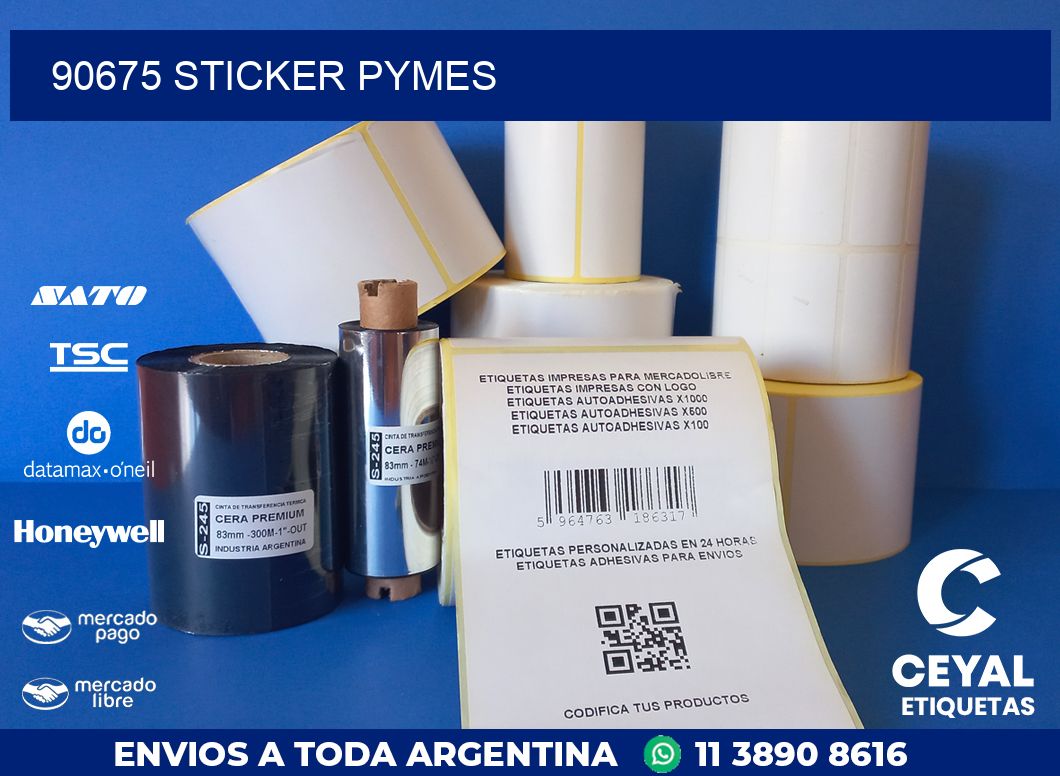 90675 STICKER PYMES