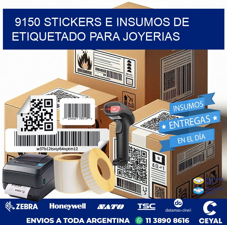 9150 STICKERS E INSUMOS DE ETIQUETADO PARA JOYERIAS