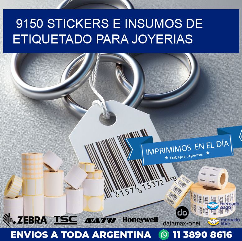 9150 STICKERS E INSUMOS DE ETIQUETADO PARA JOYERIAS