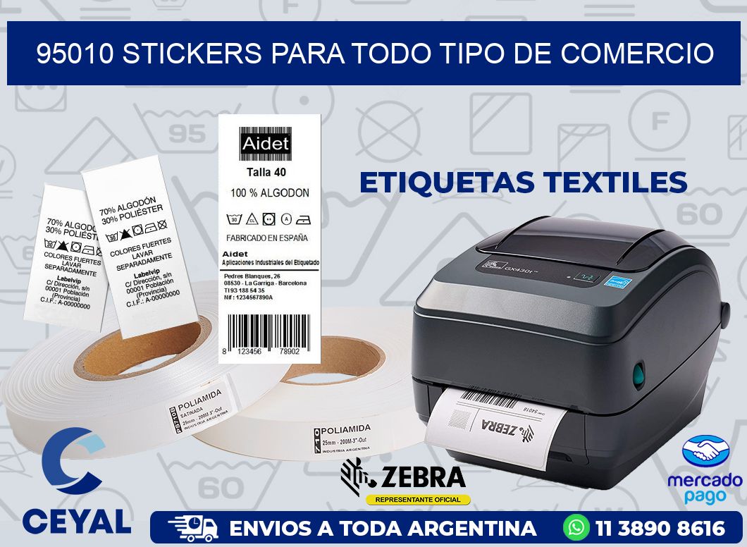 95010 STICKERS PARA TODO TIPO DE COMERCIO