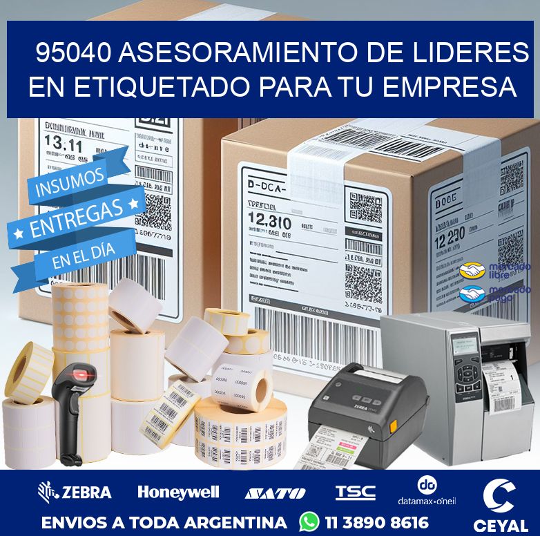 95040 ASESORAMIENTO DE LIDERES EN ETIQUETADO PARA TU EMPRESA
