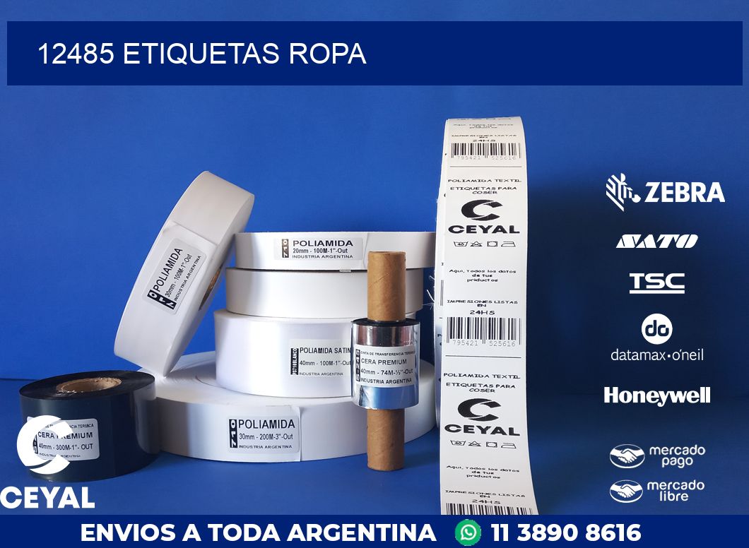 12485 ETIQUETAS ROPA
