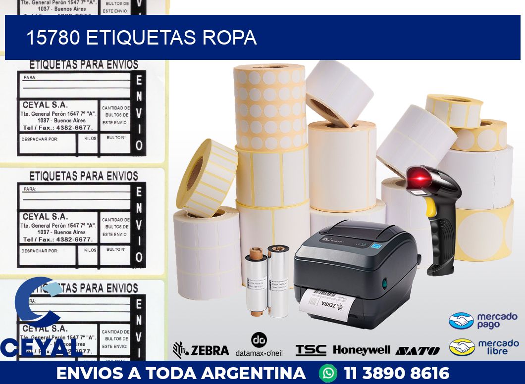 15780 ETIQUETAS ROPA