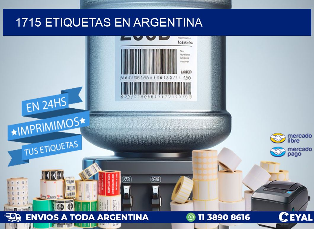 1715 etiquetas en argentina