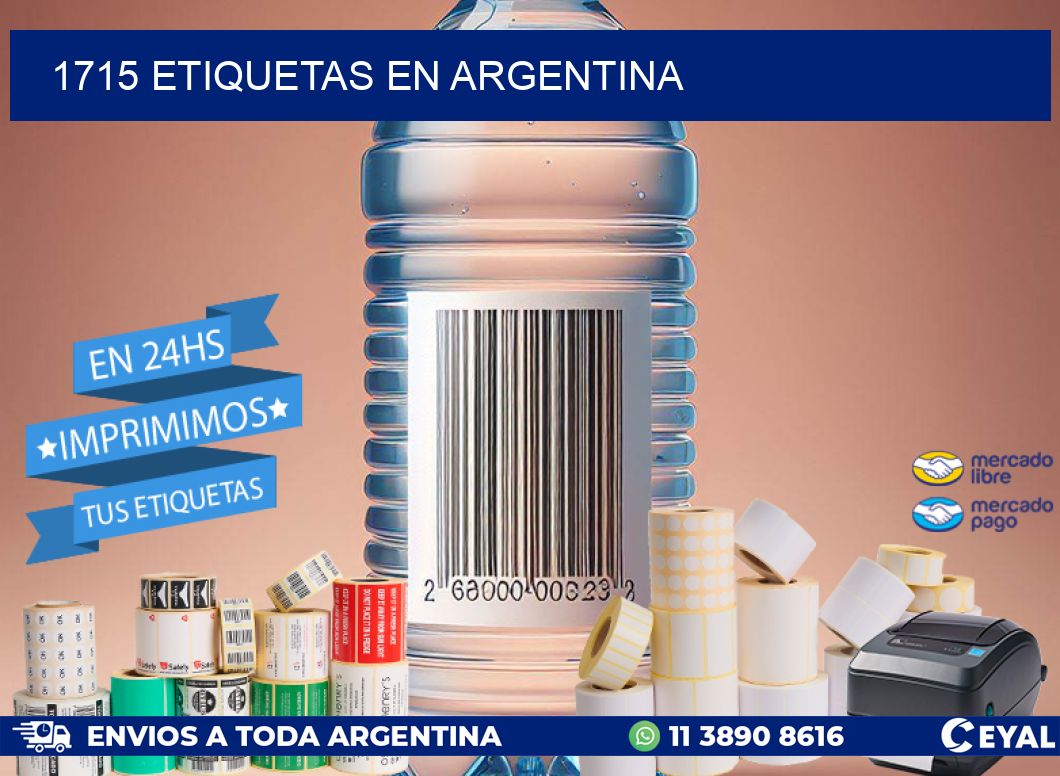 1715 etiquetas en argentina
