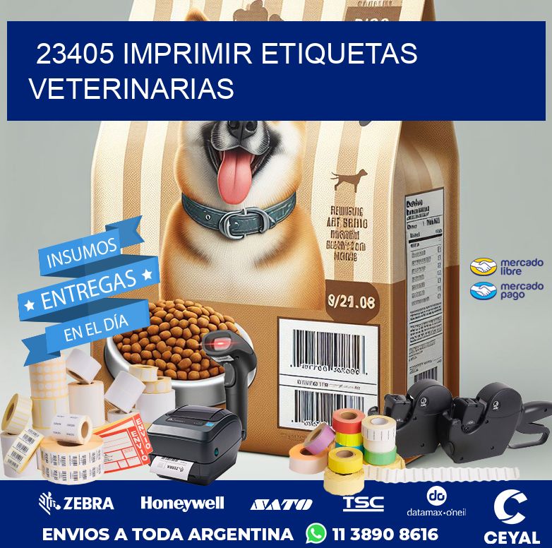 23405 IMPRIMIR ETIQUETAS VETERINARIAS