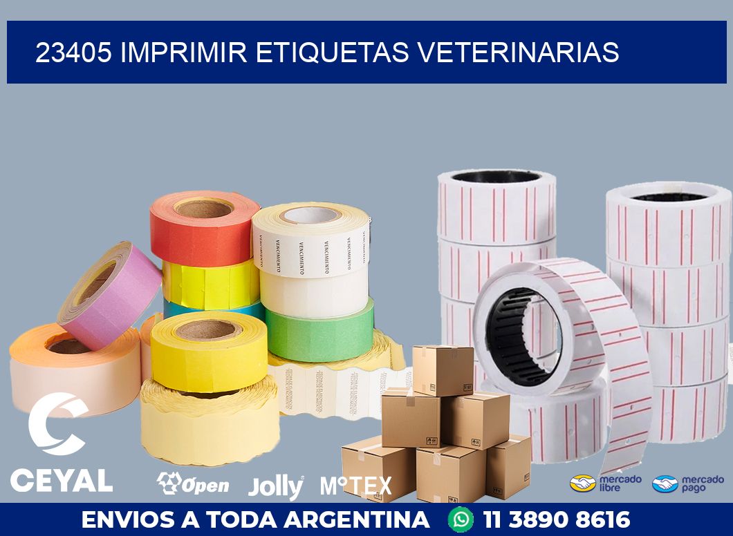 23405 IMPRIMIR ETIQUETAS VETERINARIAS