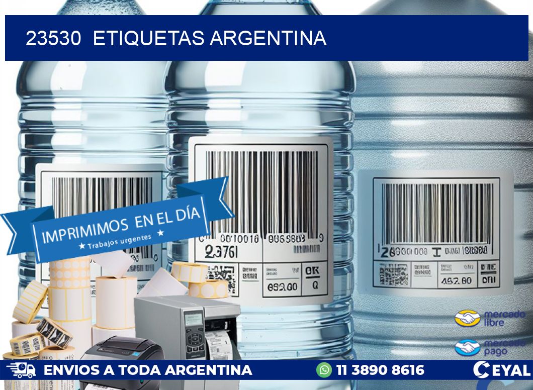 23530 etiquetas argentina