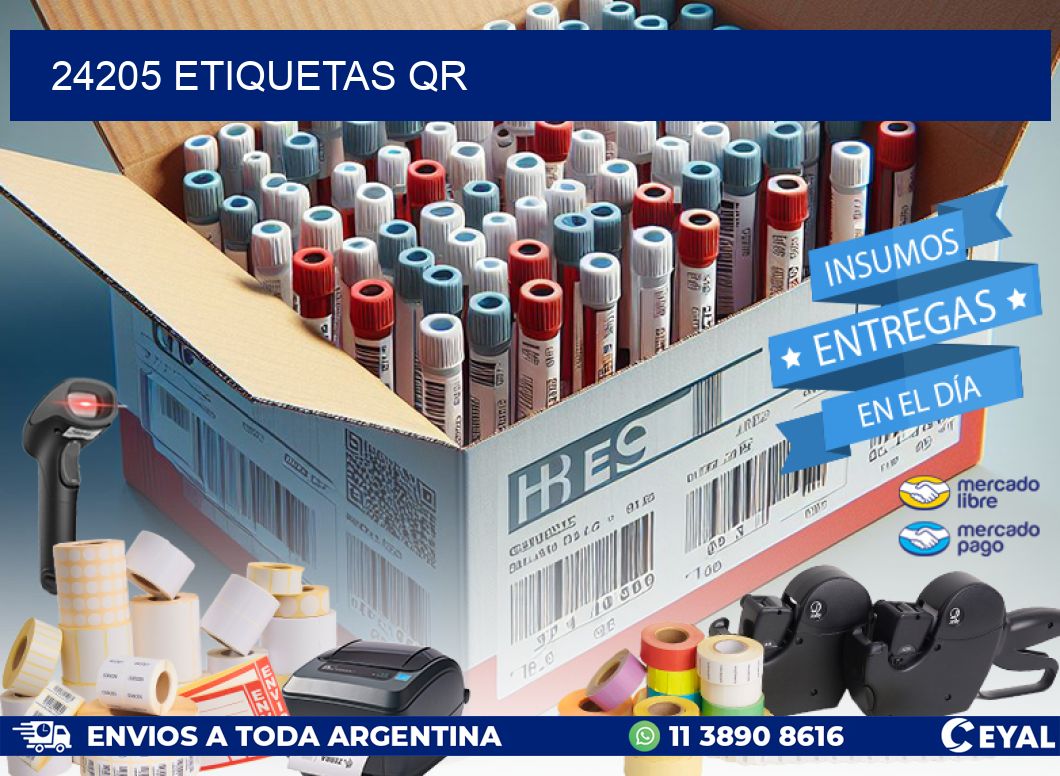 24205 ETIQUETAS QR