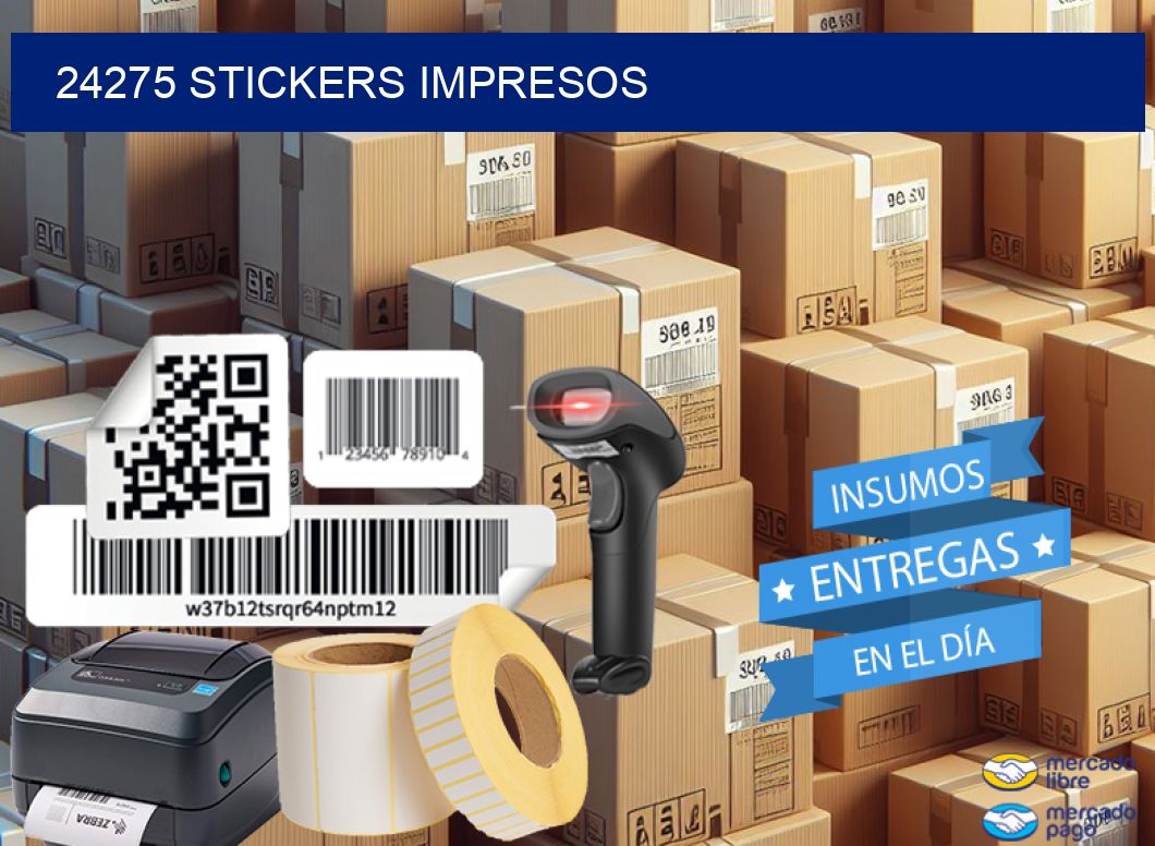 24275 Stickers impresos