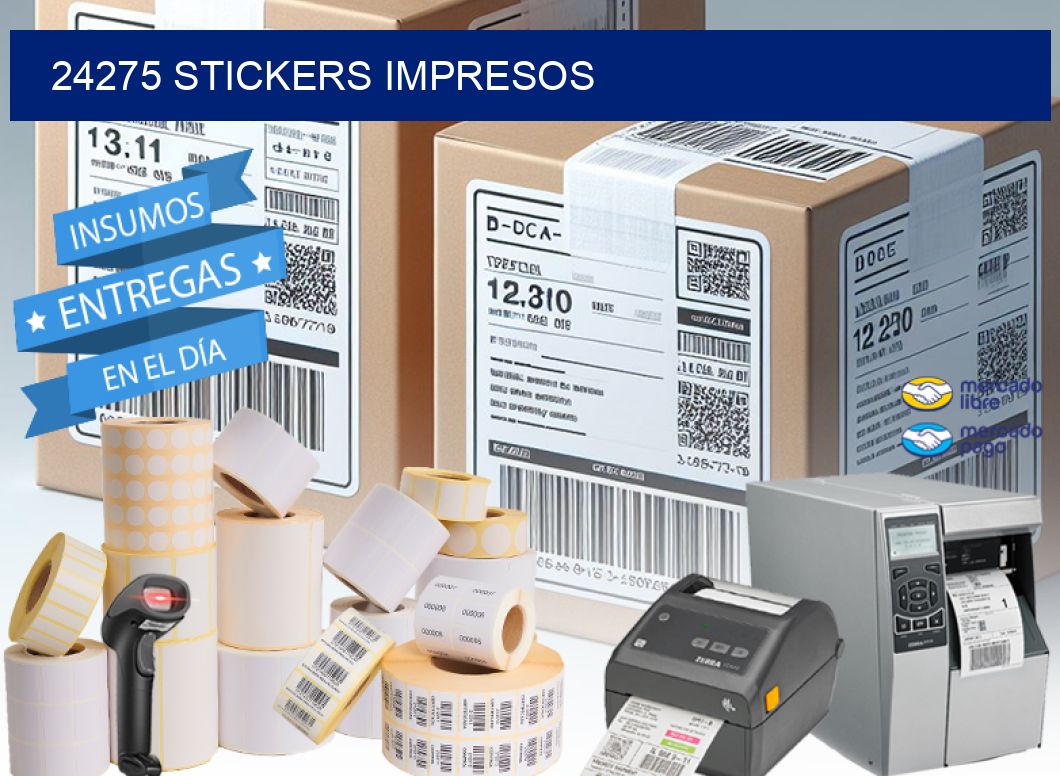 24275 Stickers impresos